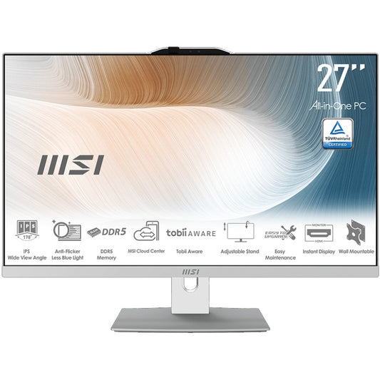 Equipo All in One MSI Core 5 120U 5.0Ghz, 16GB, 1TB SSD, 27 FHD