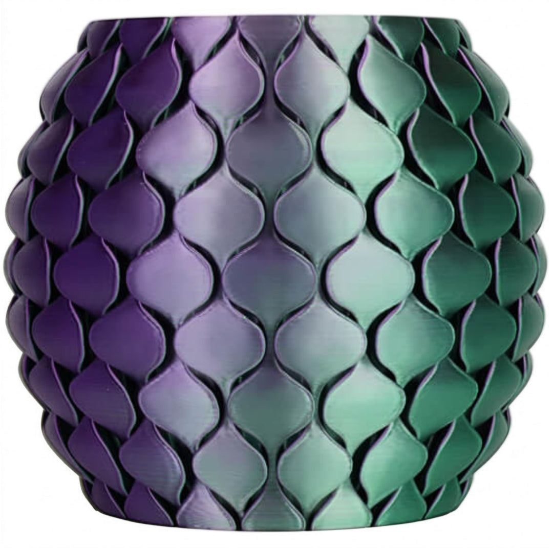 Filamento Sunlu Silk PLA+ Dual Verde Morado