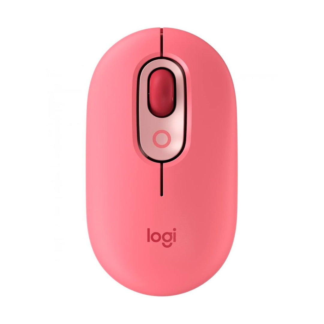 Mouse Logitech POP inalámbrico bluetooth rosa