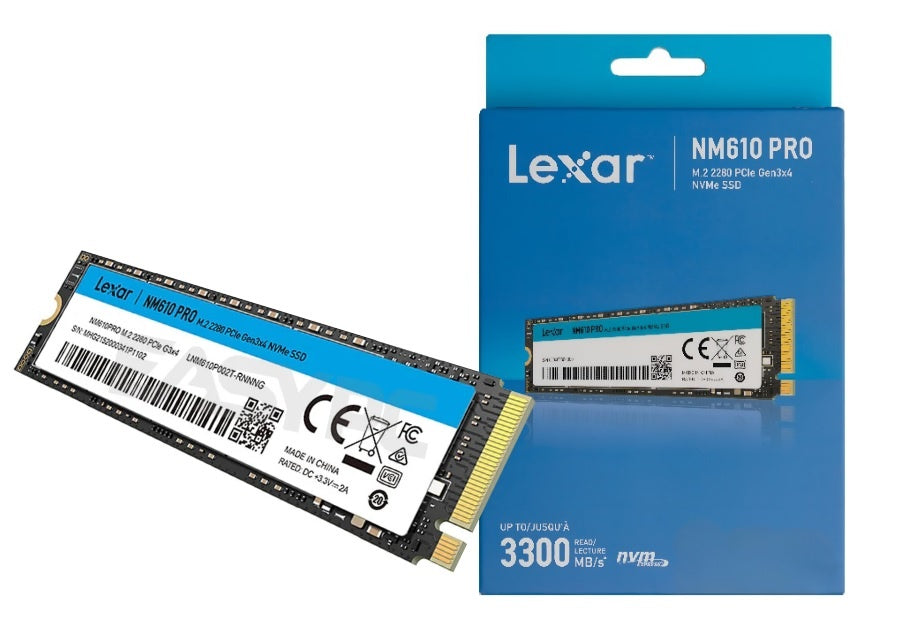 Disco SSD Lexar NQ100 500GB M.2 2280 NVMe PCIe Gen3x4
