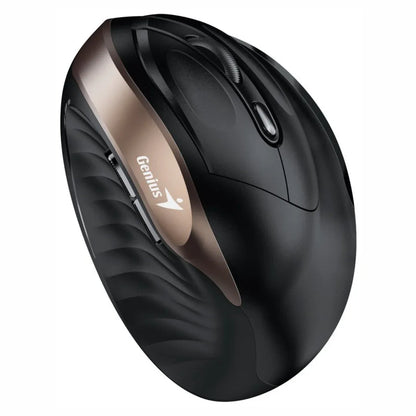 Mouse Genius Ergo inalámbrico dorado - Tecatech-uy
