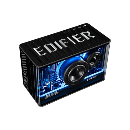 Parlante Edifier QD35 negro bluetooth RGB - Tecatech-uy