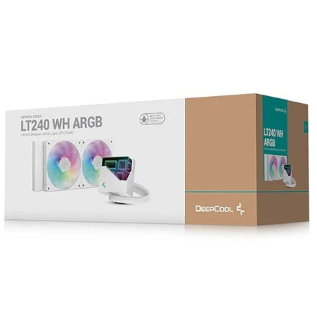 Cooler Líquido DeepCool LT360 ARGB 360mm Blanco