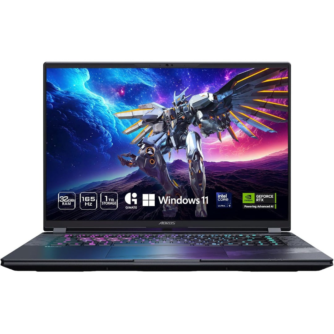 Notebook Gamer Gigabyte Core Ultra 9 5.4Ghz, 32GB, 1TB SSD, 16 WQXGA, RTX 5070 8GB