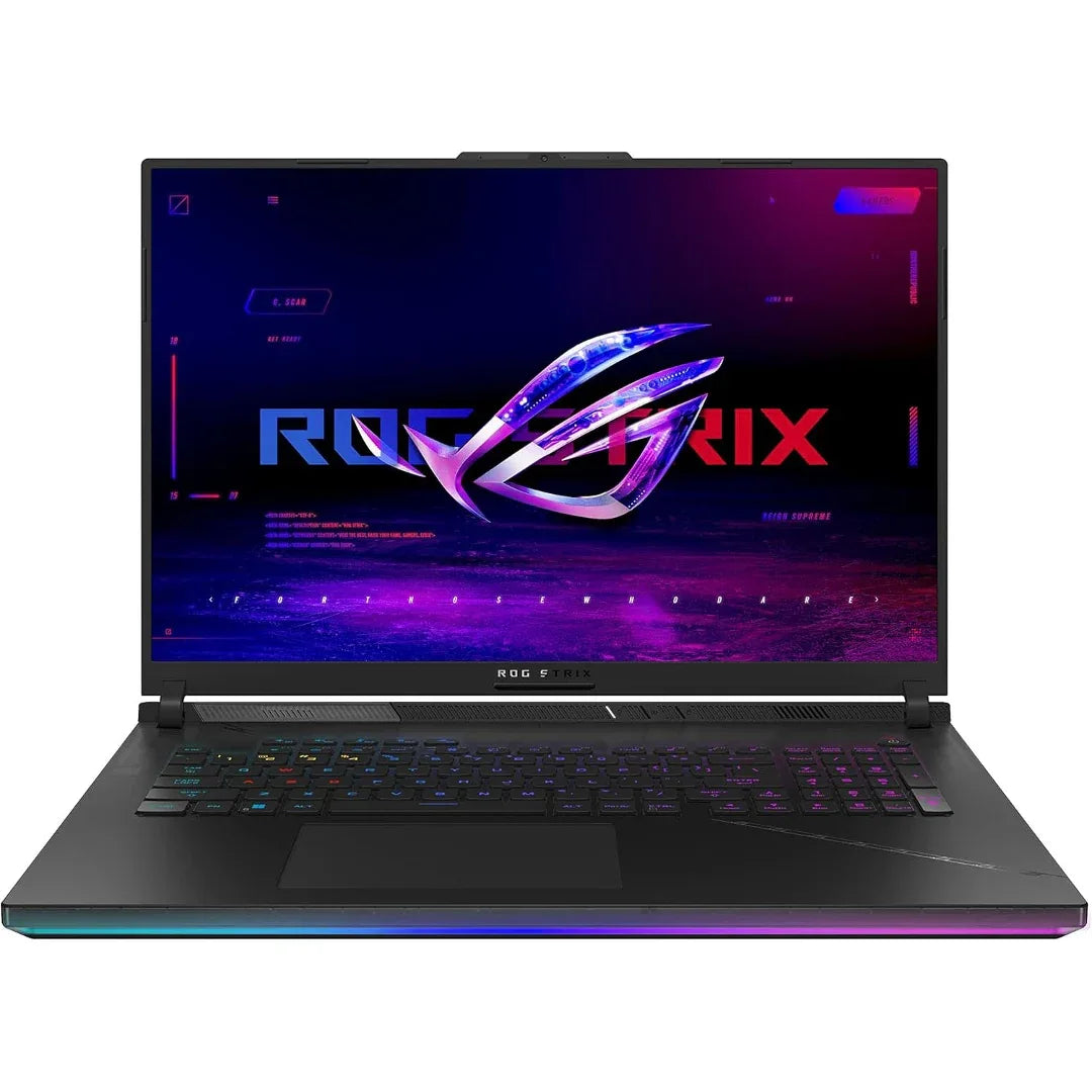 Notebook Gamer Asus ROG Core i9 5.6Ghz, 32GB, 1TB SSD, 18 2.5K 240Hz, RTX 4090 16GB - Tecatech-uy