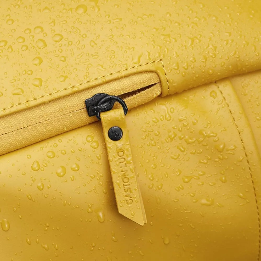 Mochila Gaston Luga Rullen Mostaza/Negro