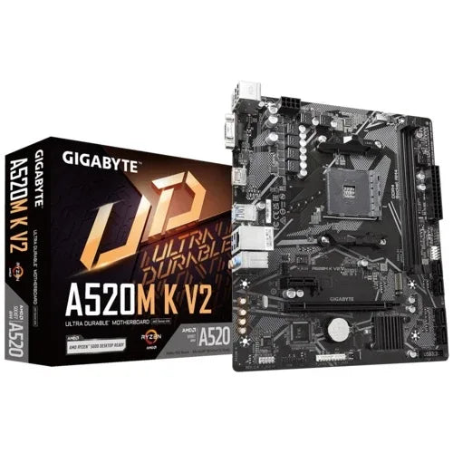 Motherboard Gigabyte A520M-K V2 AM4 - Tecatech-uy