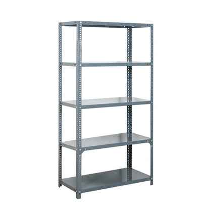 Estantería metálica de 5 estantes 120x30x200 - Tecatech-uy