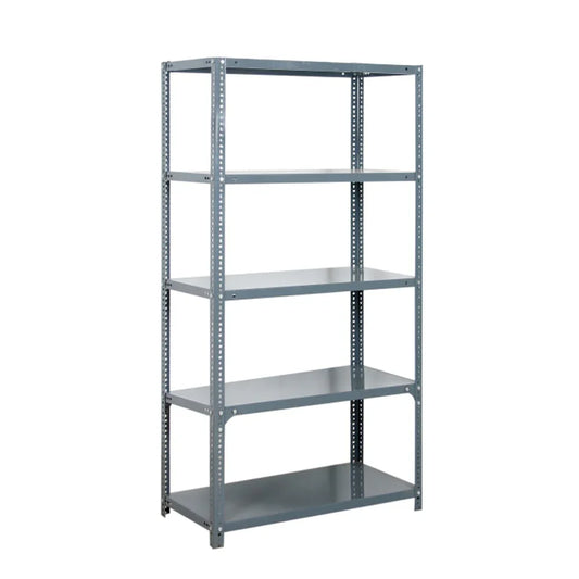 Estantería metálica de 5 estantes 120x30x200 - Tecatech-uy