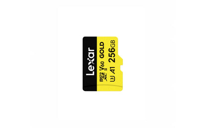 Memoria microSDXC Lexar Pro 256GB Gold UHS-II