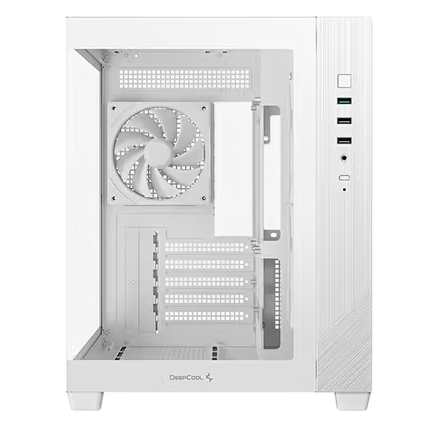 Gabinete DeepCool CG330 3F Blanco