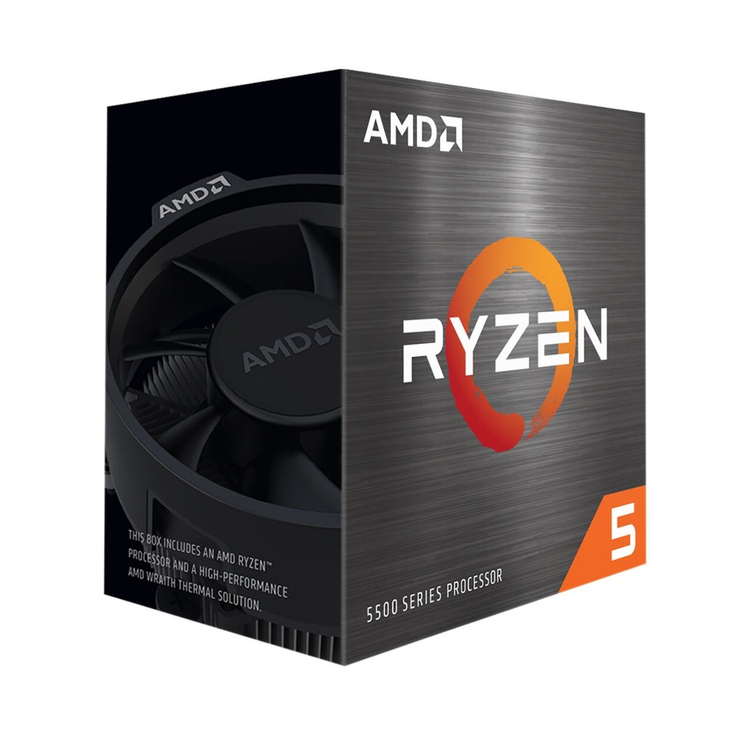 Procesador AMD Ryzen 5 5500 Box 3.6Ghz AM4