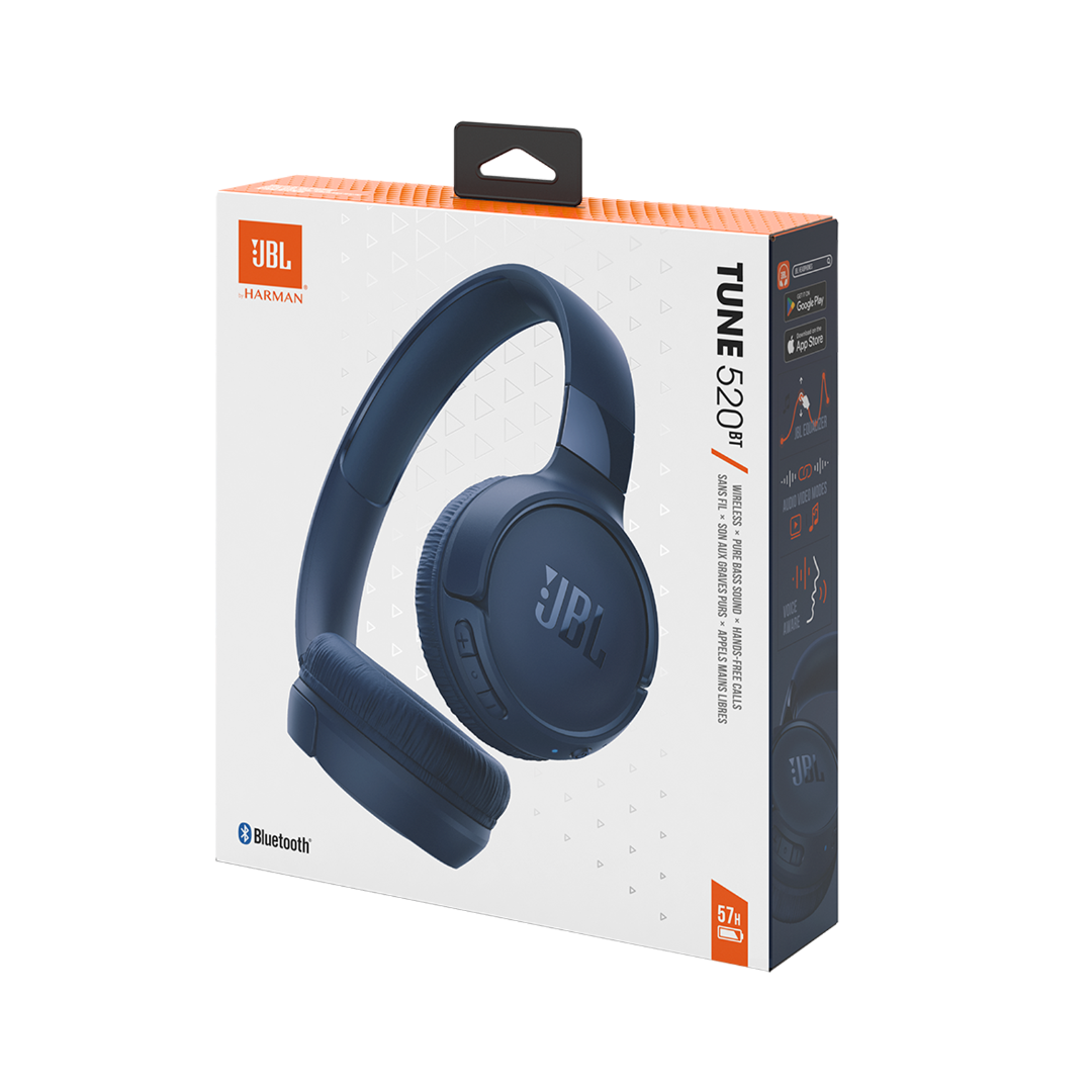 Audífono JBL T520 inalámbrico bluetooth azul