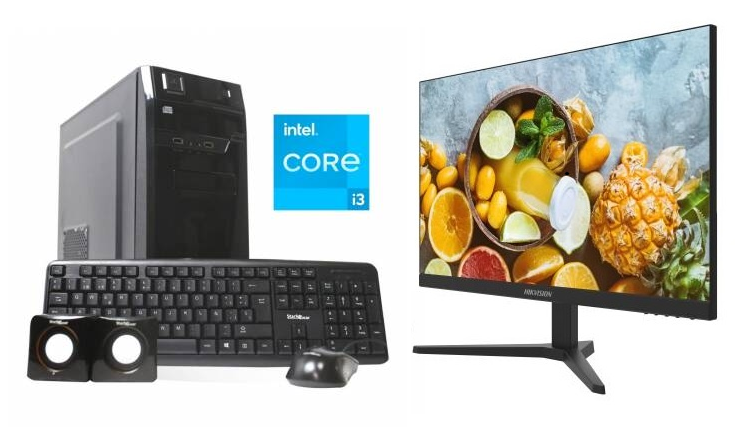 Combo equipo Core i3 14100 + Monitor 24 nuevos!