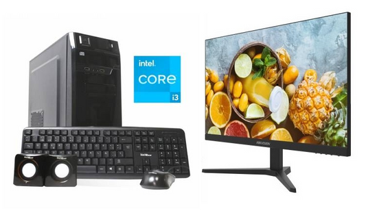 Combo equipo Core i3 14100 + Monitor 24 nuevos!