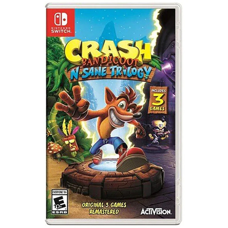 Juego Nintendo Switch Crash Bandicoot: N-Sane Trilogy - Tecatech-uy