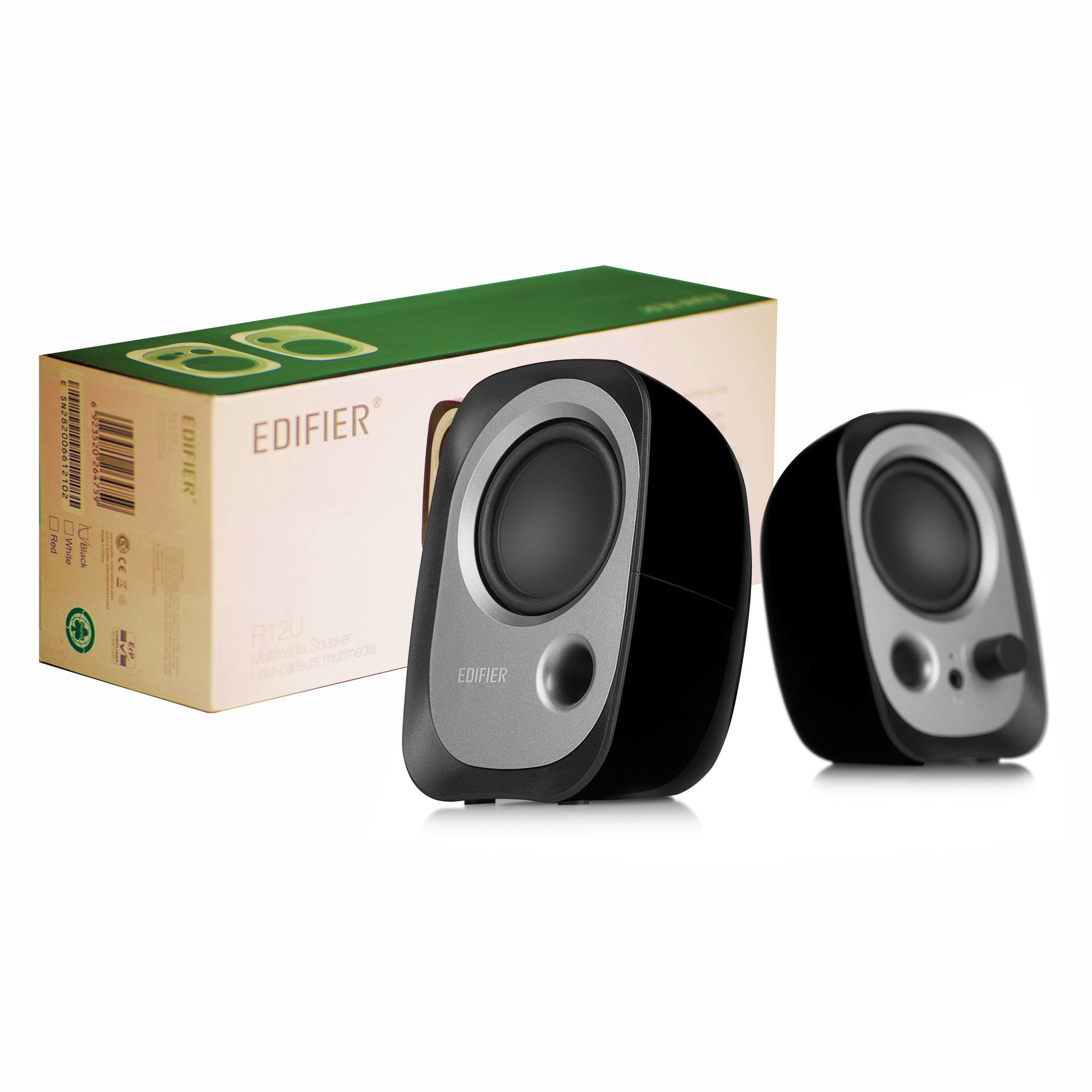 Parlantes Edifier 2.0 R12U negro