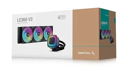 Cooler liquido DeepCool LE360 V2 RGB Negro - Tecatech-uy