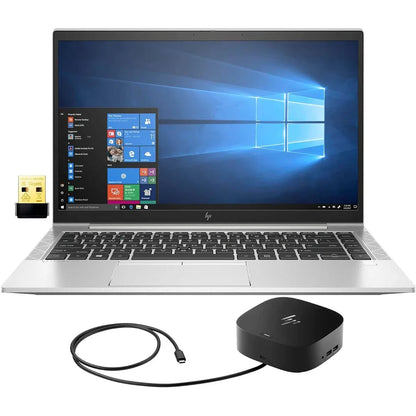 Notebook HP Ryzen 5 Pro 4.0GHz, 16GB, 256GB SSD, 14 FHD, Win10 Pro c/Dock - Tecatech-uy