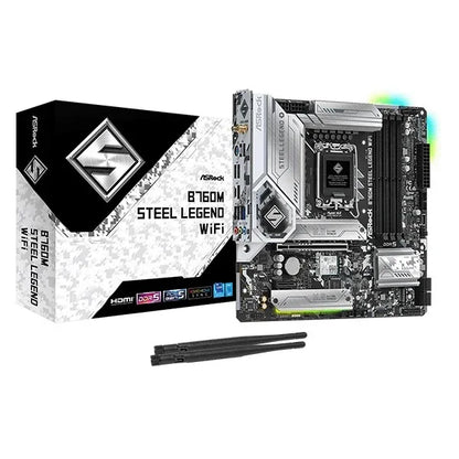 Mother Asrock B760M Steel Legend LGA 1700 WiFi 6 - Tecatech-uy