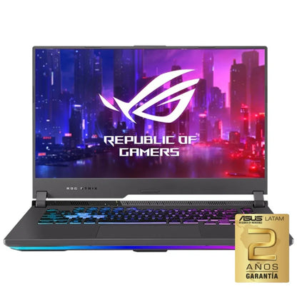 Notebook Gamer Asus ROG Ryzen 7 4.7Ghz, 16GB, 512GB SSD, 15.6 FHD, RTX 3050 4GB - Tecatech-uy