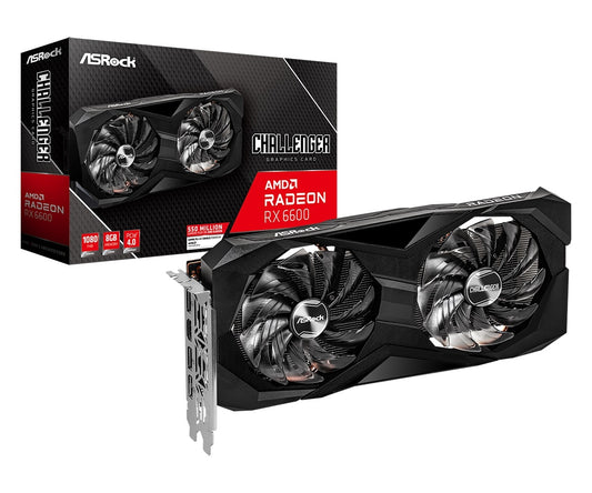 Tarjeta Video Asrock RX6600 Challenger D 8GB