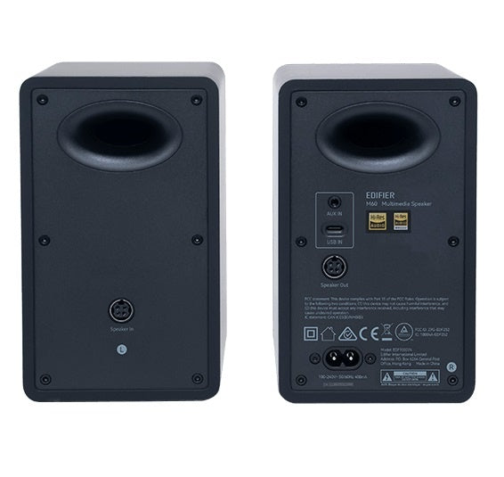 Parlantes Edifier 2.0 M60 66W bluetooth negro