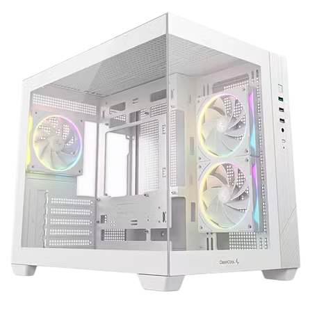 Gabinete DeepCool CG330 3F Blanco