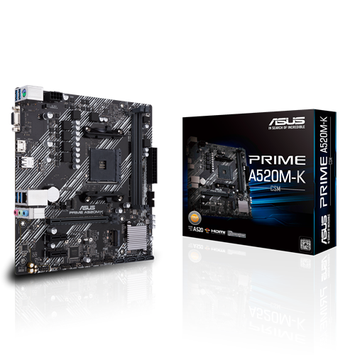 Mother Asus PRIME A520M-K/CSM AM4