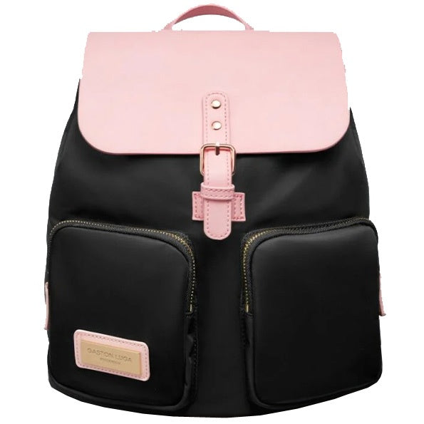 Mochila Gaston Luga Pärlan Negro/Rosado