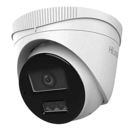 Camara HiLook IP 4MP Smart Hybrid Light domo exterior - Tecatech-uy