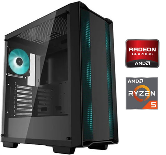 Equipo Gamer Ryzen 5 3400G, 16GB, 500GB NVMe, Gráficos Radeon