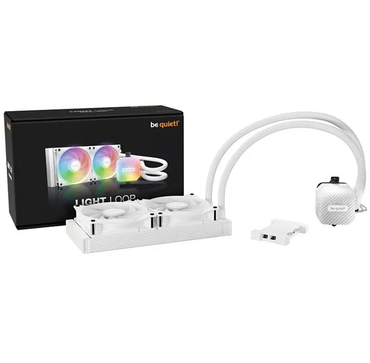 Water Cooler be quiet! Light Loop 240mm Blanco - Tecatech-uy