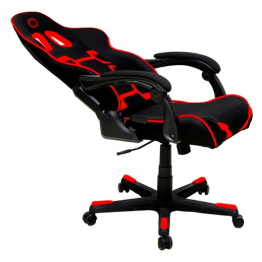 Silla Gamer Nibio Savage negro con rojo