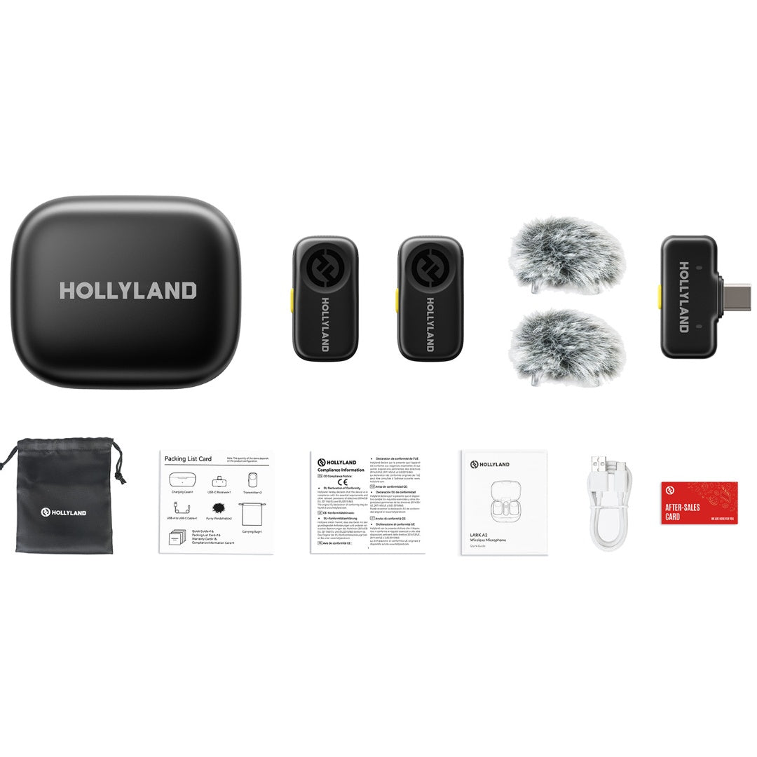 Micrófono Hollyland LARK A2 Duo USB-C