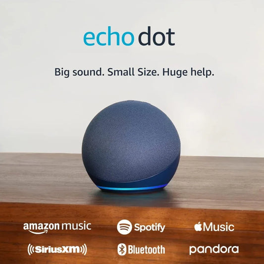 Parlante inteligente Amazon Echo Dot azul - Tecatech-uy