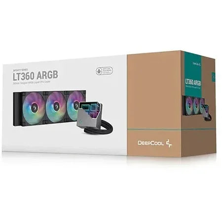 Cooler Liquido DeepCool LT360 ARGB negro - Tecatech-uy