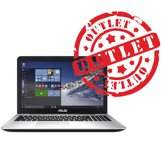 Notebook Asus Core i3 2.1Ghz, 4GB, 500GB, 15.6 Full HD, Win 10 (con detalles)