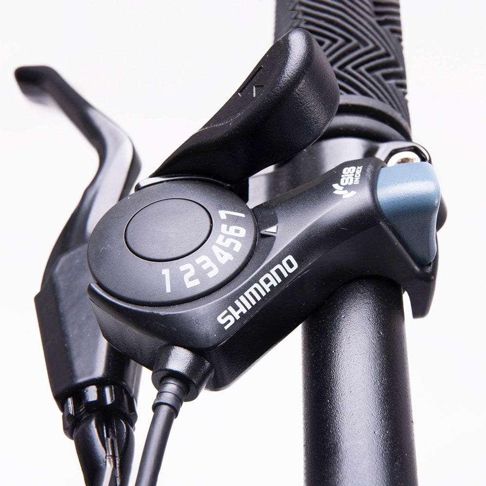 Bicicleta plegable 7 velocidades rodado 20 azul
