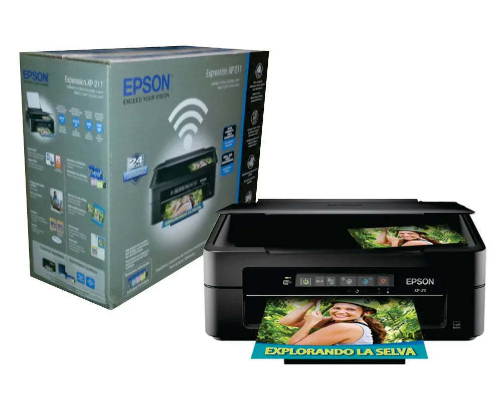 Impresora Epson multifunción xp-211 compacta con wi-fi - Tecatech-uy