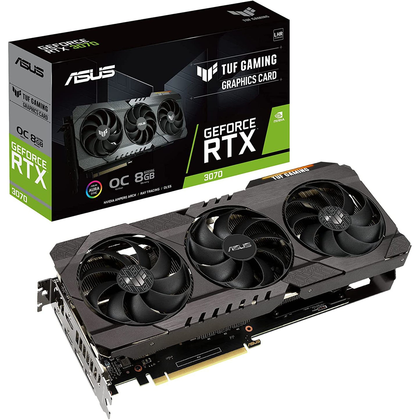 Tarjeta Video Asus RTX 3070 OC 8GB
