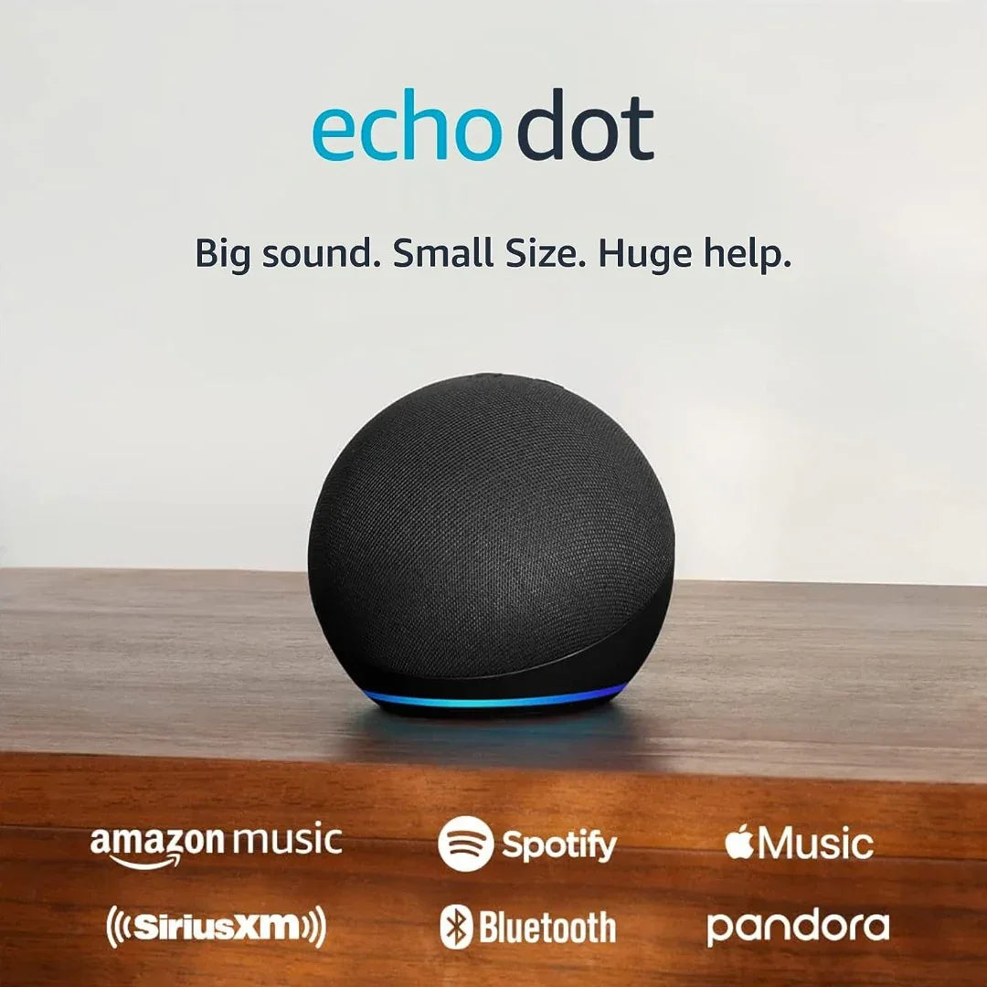 Parlante inteligente Amazon Echo Dot negro - Tecatech-uy