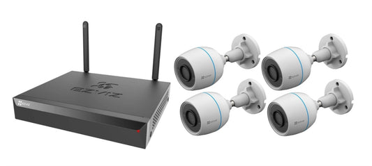 Kit NVR Ezviz 5MP + 4 Camaras Full HD
