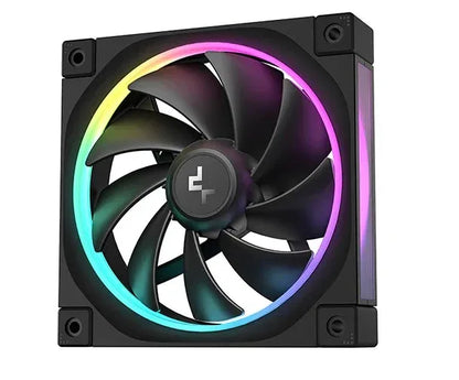 Fan Deepcool FL12 Negro ARGB - Tecatech-uy