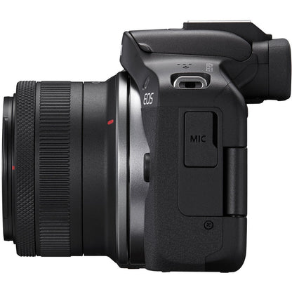 Camara Canon R50 Mirrorless lente 15-45mm