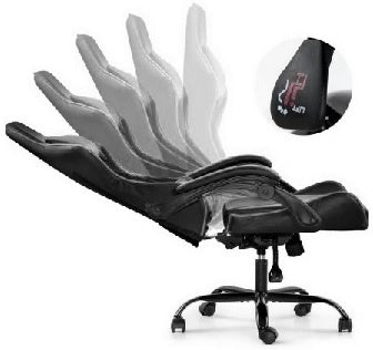 Silla Gamer Lumax ROM negro
