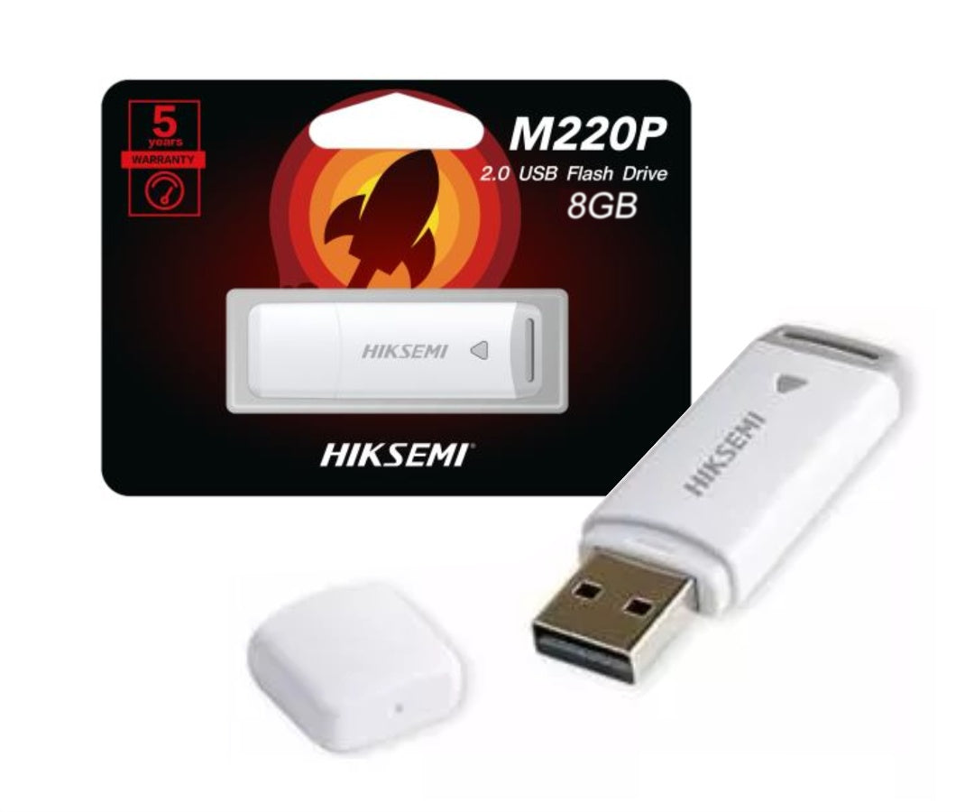 Pendrive Hiksemi HS-USB-CAP 8GB USB 2.0 con Tapa