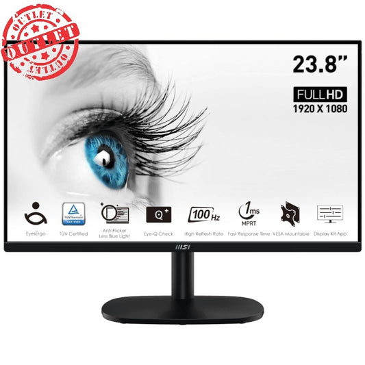 Monitor Gamer MSI 24 FHD 100Hz 1ms  (con detalles)