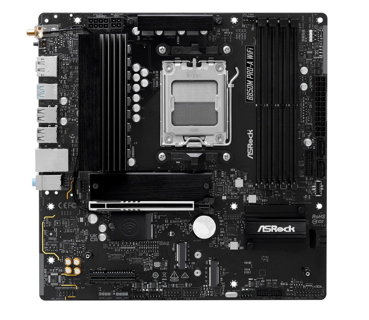 Mother Asrock B850 Pro-A AM5 Wi-Fi 6E