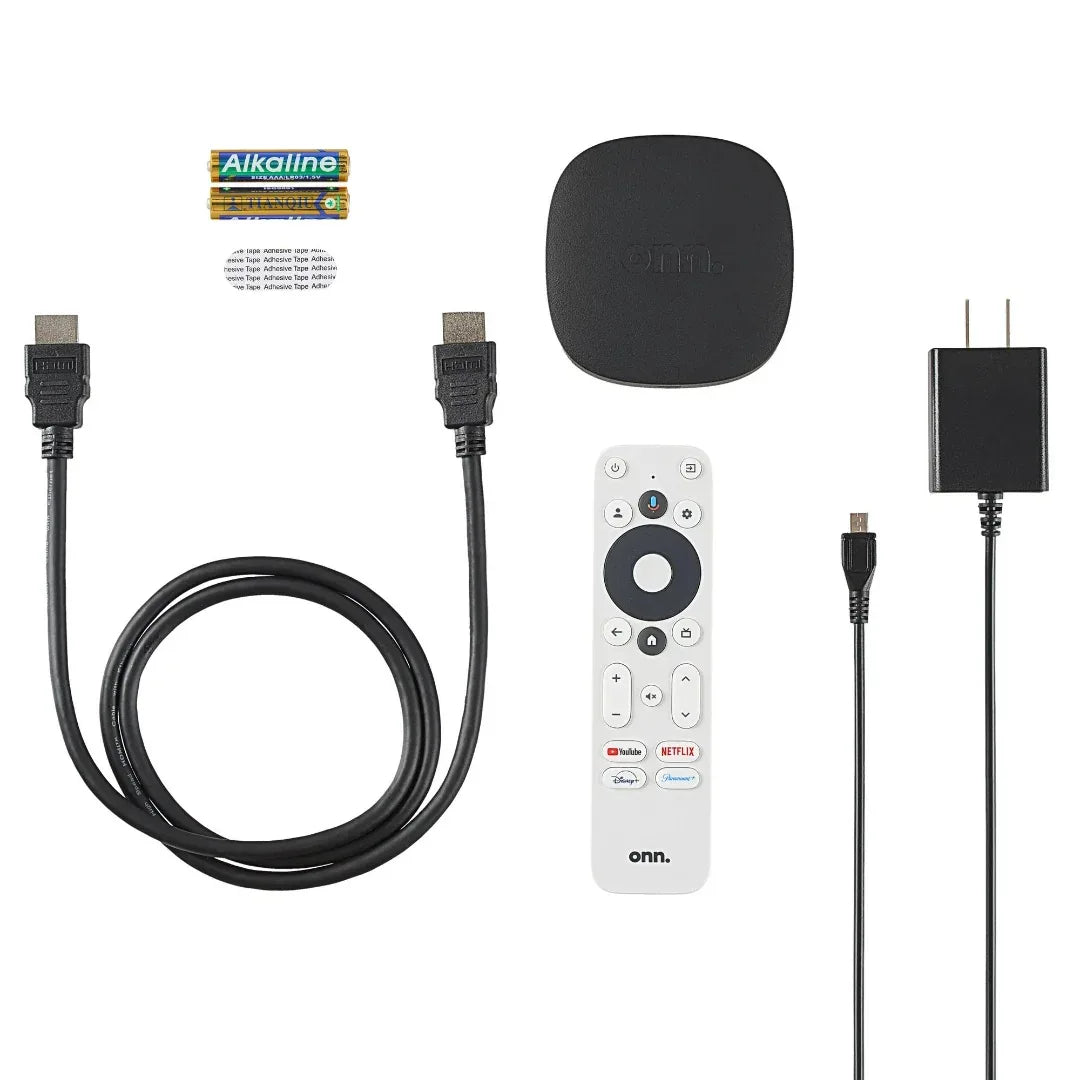 Onn Google TV 4K Streaming Box - Tecatech-uy